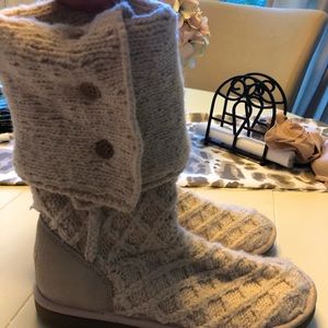 UGG knit boots
